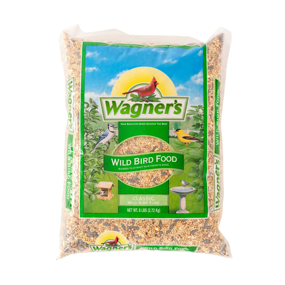 Wagners 52003 Classic Blend Wild Bird Food  6Pound Bag