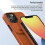 (Black) Nillkin Qin Series Pro Leather Case For Iphone 13 Pro 4