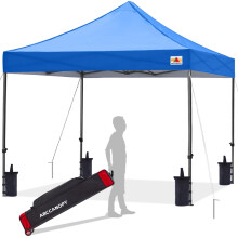 ABCCANOPY Patio Pop Up Canopy Tent 8x8 CommercialSeries Blue