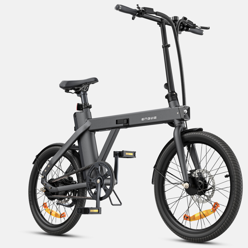 (Black) ENGWE P20 20'' Electric Bicycle, 250W 36V 9.6Ah