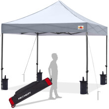ABCCANOPY Patio Pop Up Canopy Tent 8x8 CommercialSeries Grey