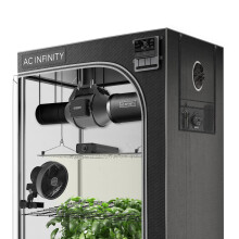 AC Infinity Advance Grow System 2x4  2Plant Kit  WiFiIntegrated Grow Tent Kit  Automate Ventilation  Circulation  Schedule Ful