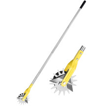 YEELOR Wheel Rotary Edger Adjustable Length Lawn Edger Stainless Steel Edger Lawn Tool Lawn Tool for Manual Edger Rotary Edg
