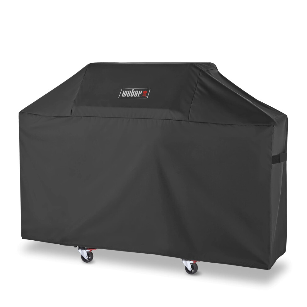 Weber Genesis 300 Series Premium Grill Cover  Heavy Duty and Waterproof  Fits Grills Up To 62 Inches Wide