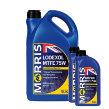 7L MORRIS MTFE 75W Fully Synthetic Gear Oil API GL4 Monograde Fluid