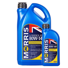 6L Morris 80W-140 Fully Synthetic Limited Slip Gear Oil Lodexol XFS API GL-5+