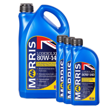 8L Morris 80W-140 Fully Synthetic Limited Slip Gear Oil Lodexol XFS API GL-5+