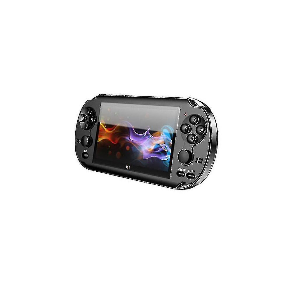 (Black) Handheld Game Console Built-In 10000 Games Black 7364070202089