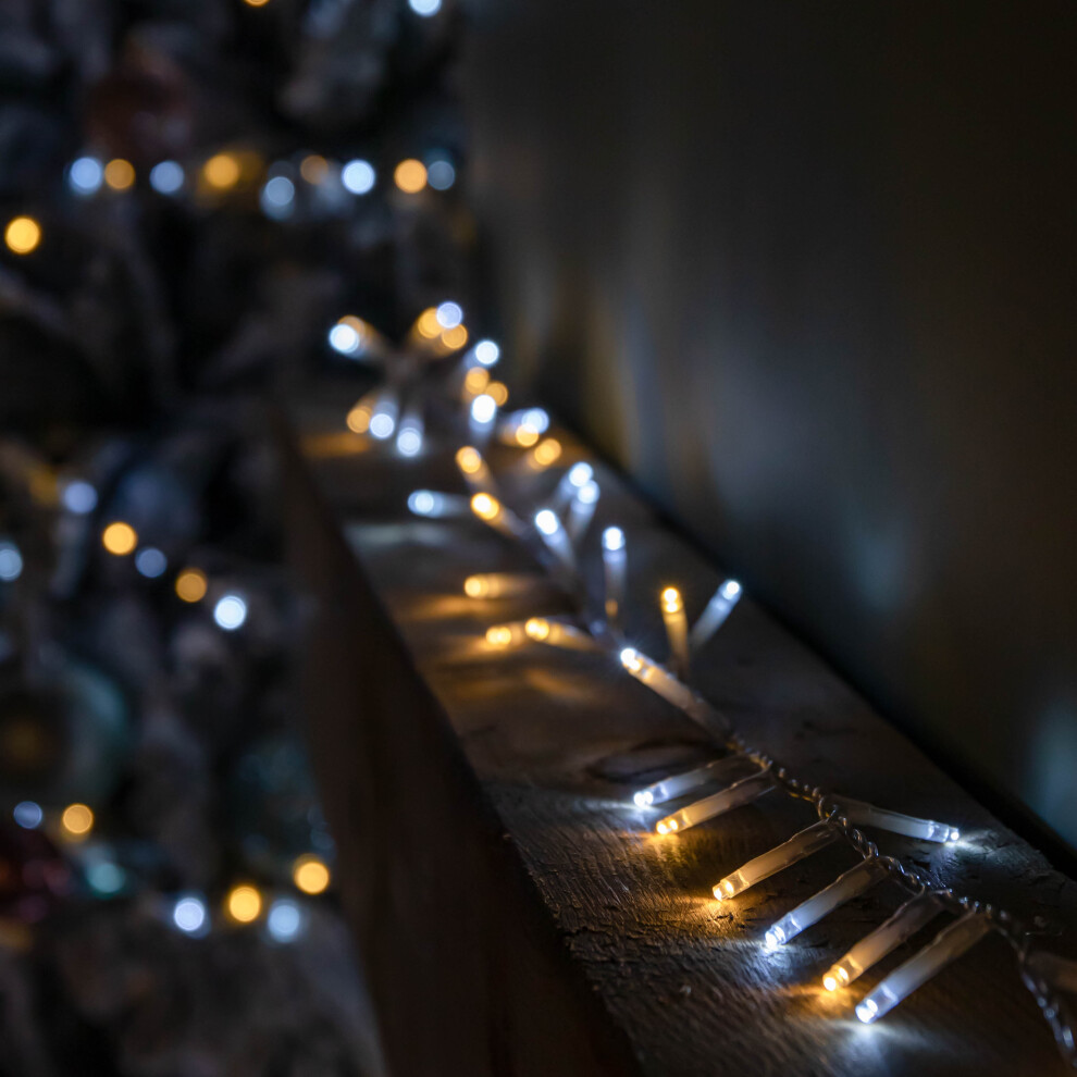 Samuel Alexander 1000 LED Christmas String Lights 25m Warm White - Image 4