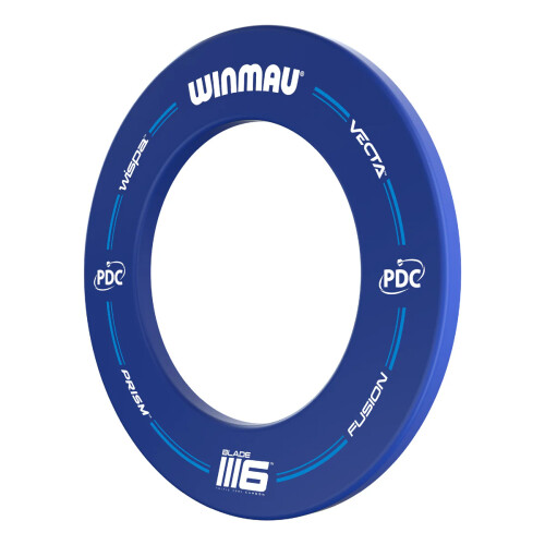 winmau Winmau PDC Blue Dartboard Surround with Printed Winmau Logo 2