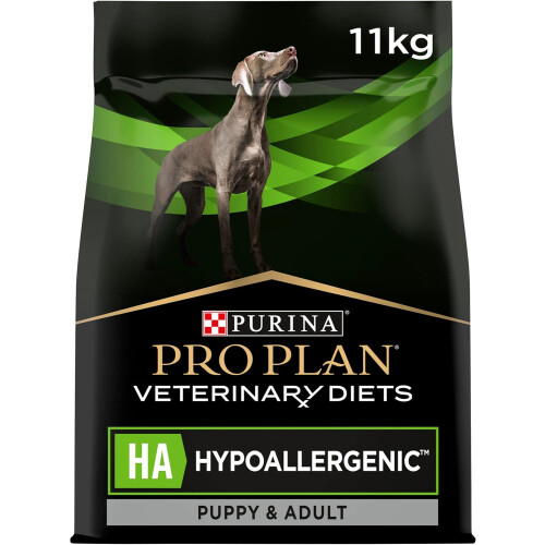 Purina PRO PLAN VETERINARY DIETS HA Υποαλλεργική ξηρά τροφή για σκύλους 11kg