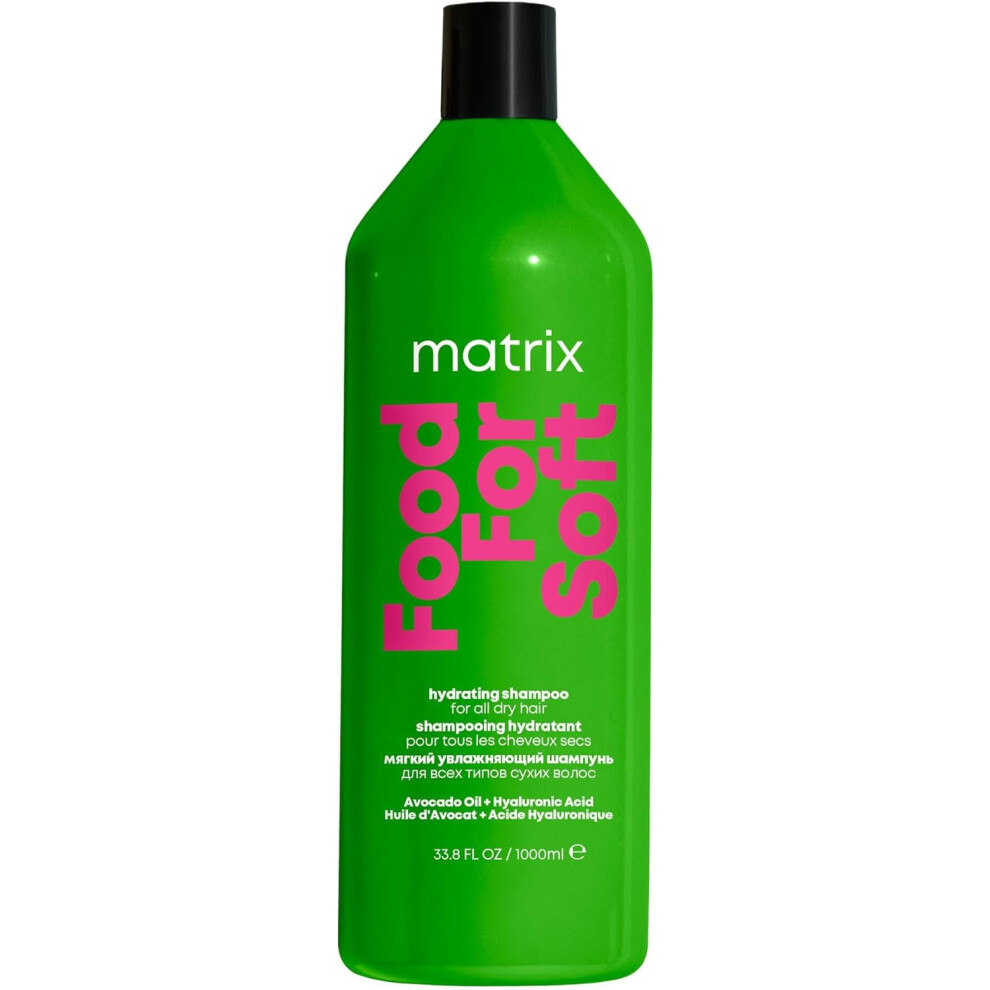 Matrix Food for Soft Hydrating Shampoo with Avocado Oil and Hyaluronic Acid