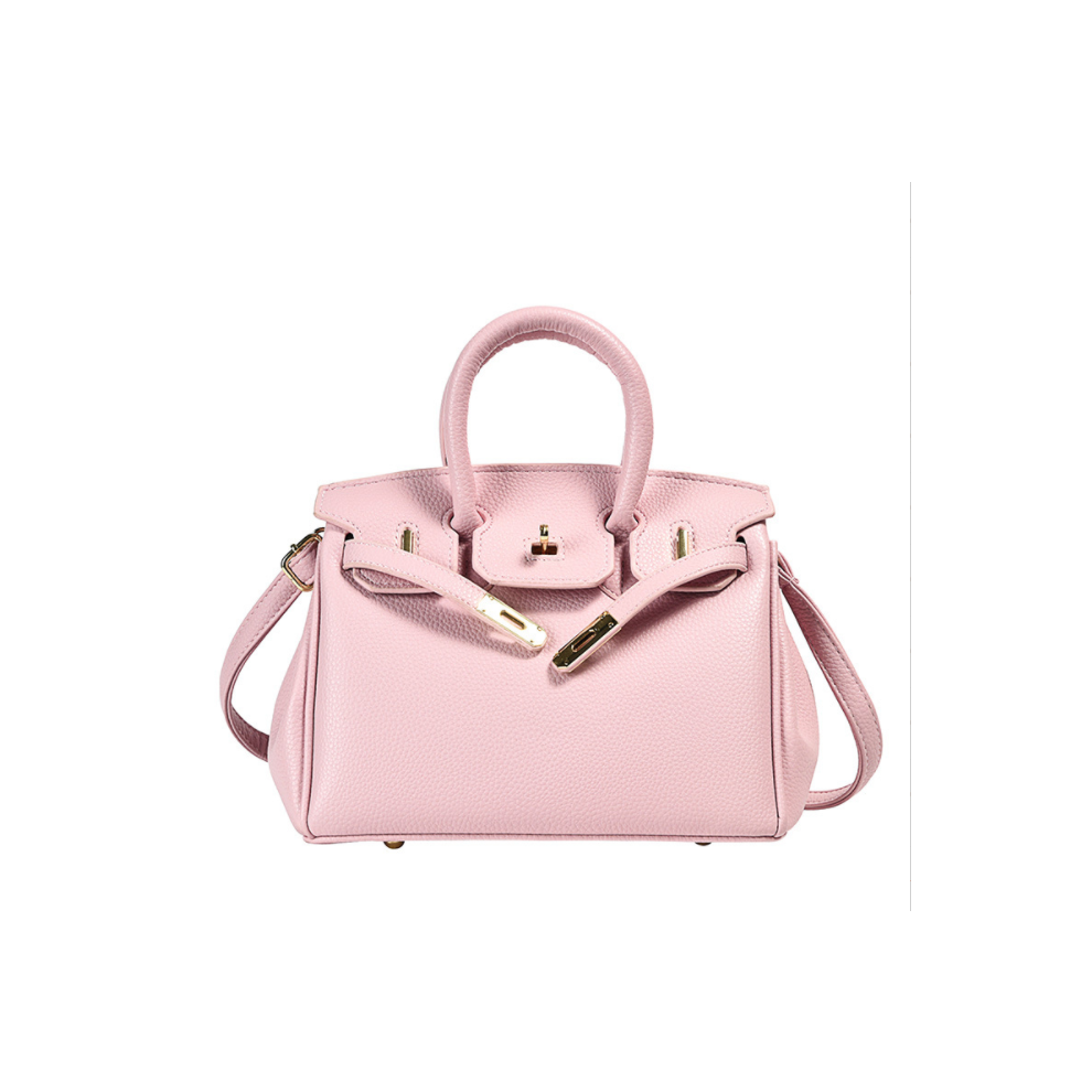 (Pink) 2024 NEW Women's handbag diagonal handheld handbag hundred temperament bag GIFT!