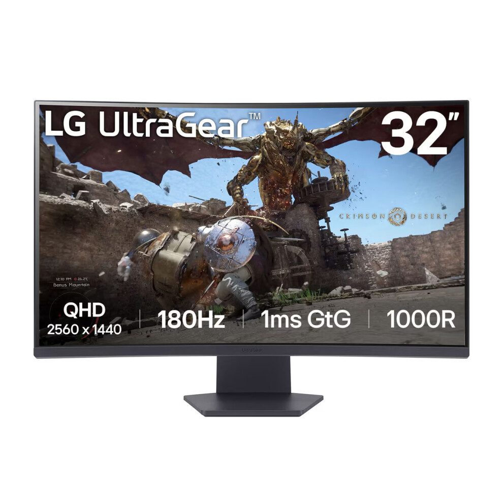 Lg Ultragear 32 Inch Quad Hd Hdr10 1000R Freesync Monitor