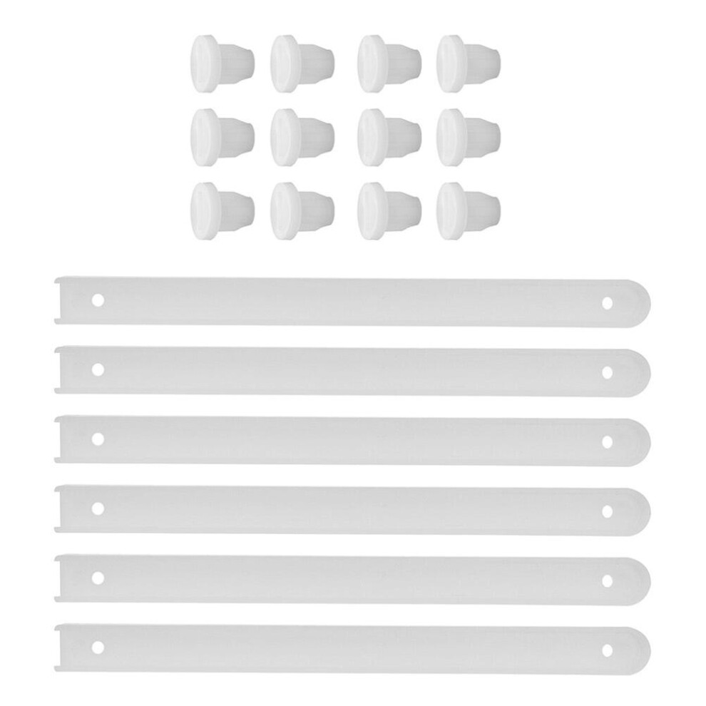3 Sets Plastic Drawer Slides Drawer Replacement Parts Drawer Rails Drawer Track Rails 7364070233069