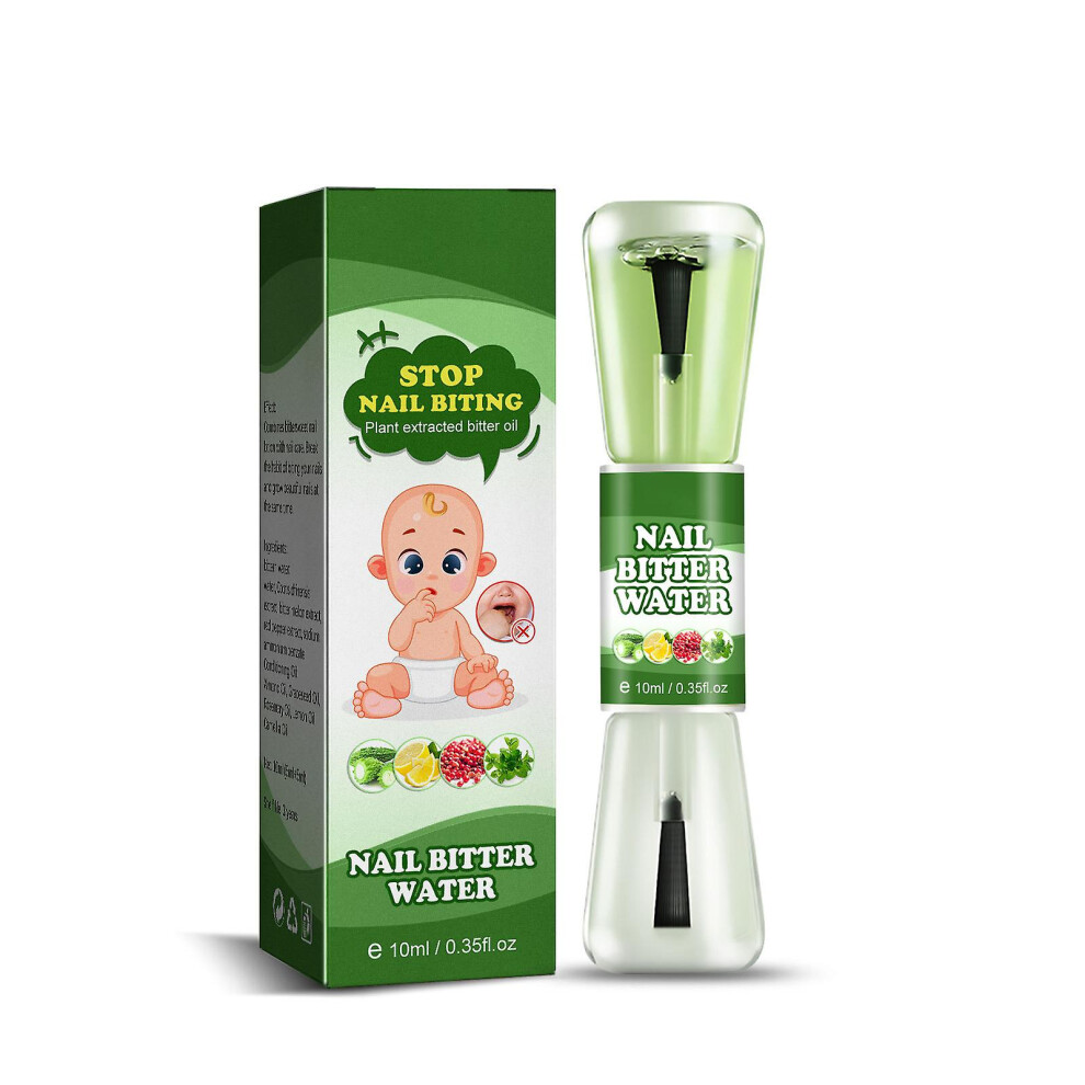 10ml Kids Anti-biting Nails Bitter Nail Water No Bite Cuticle Not Nail Polish Biting Care Non-toxic Stop Eating Fingernails