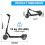 RCB RCB R17 Electric Scooter,8.5 E-Scooter Foldable Max 25 km/h,APP Control,Max Load120 kg. 7