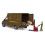 Bruder Camion UPS Mercedes Benz Sprinter con conducente e accessori 2