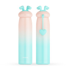 (B, 300ml-350ml) (C) Stainless Steel Kids Children Water Bottle Thermos Vacuum Cup Leak Proof