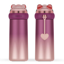(G, 300ml-350ml) (C) Stainless Steel Kids Children Water Bottle Thermos Vacuum Cup Leak Proof