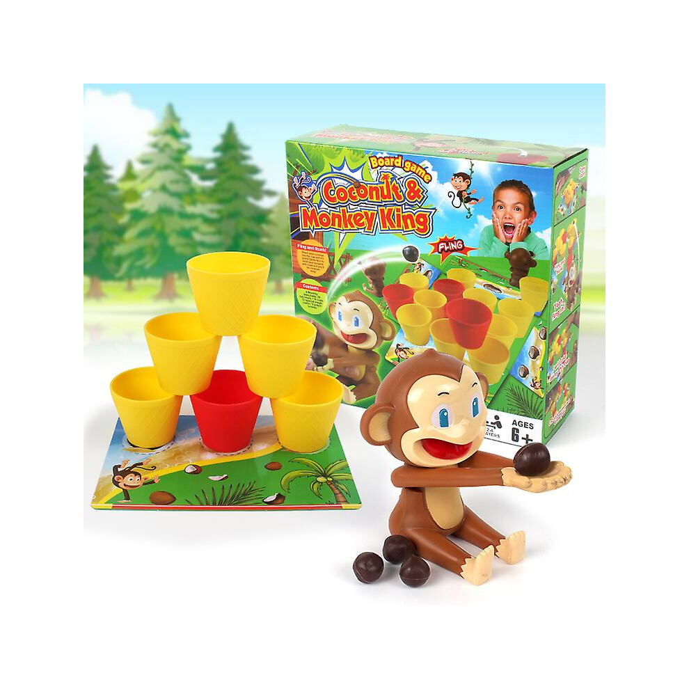 Monkey Game for Kids and Families – Interactive Parent-Child Board Game for Fun Family Night
