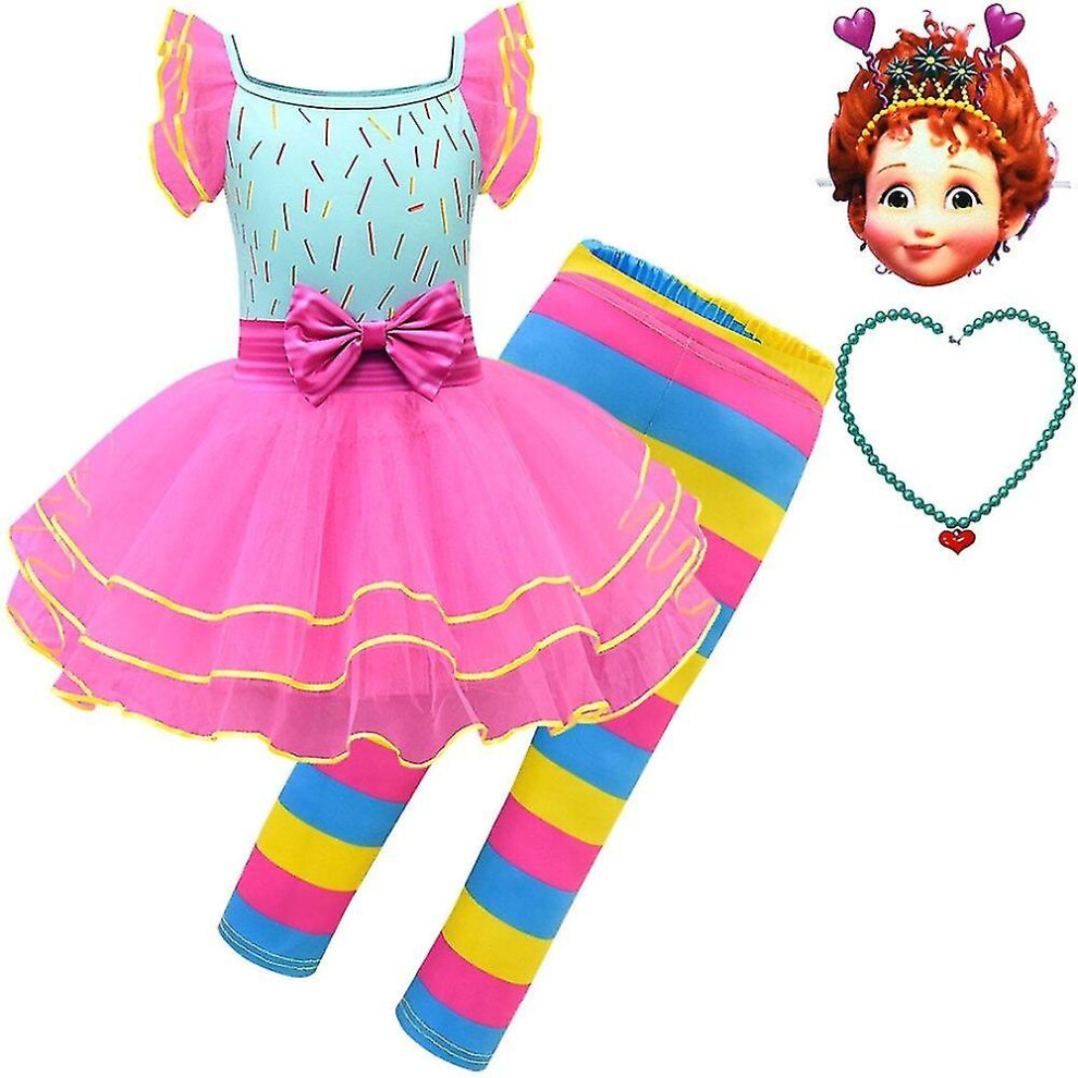 (80028 Dress Leg Mask, 10T (135-145CM)) Summer Dress Girl Fancy Nancy Teen Toddler Vestito Fille Princess Costume Roupa Infantil Frocks Children Party-image-OPC-PFRVDD9-NEW
