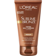 L'Oreal Paris Sublime Bronze Tinted Self-Tanning Lotion Light - 5Fl.Oz