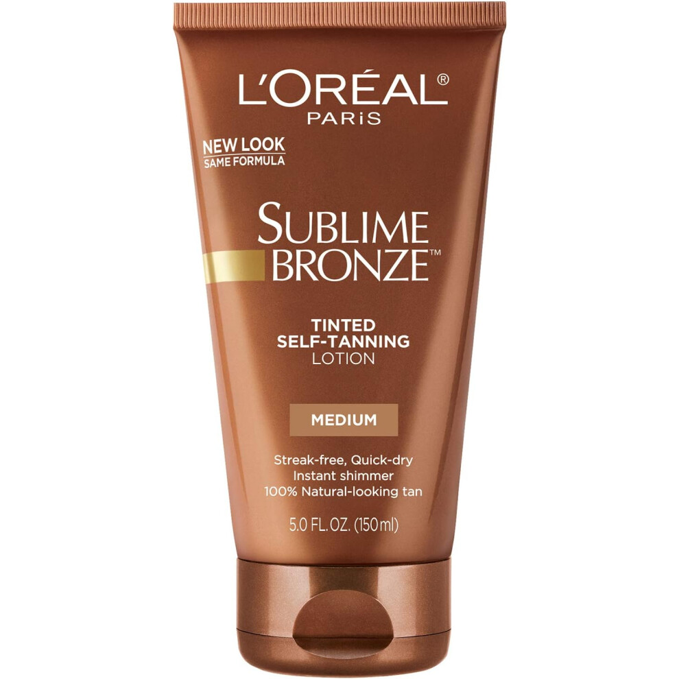 L'Oreal Paris Sublime Bronze Tinted Self-Tanning Lotion Light - 5Fl.Oz