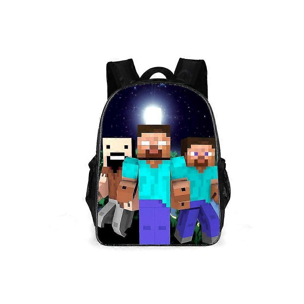 (11 inch, style 3) 11/13/16 Inch Mindcraft 3d Print Children Backpacks Girl Boys Backpack Children's School Bags Cartoon Kindergarten Rucksack-image-OPC-PFRVGRT-NEW