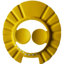 (Yellow 2) Safe Shampoo Shower Bathing Bath Protect Soft Cap Hat For Baby Wash Hair Shield Bebes Children Bathing Shower Cap Hat Kids