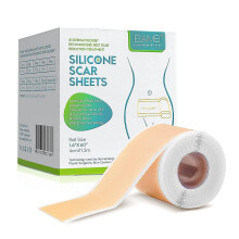 Professional Silicone Scar Sheets, Reusable Scar Sheets,softens And Repairs Scars,used for Scars Caused By Injuries, Burns, Acne