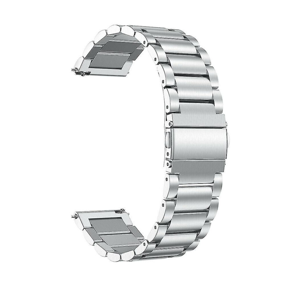 (, 22Mm) Stainless Steel Strap Watch Wrist Band 18Mm 20Mm 22Mm Bracelet Metal Watch Strap Silver 7364070248308