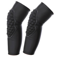 (XL, Black) Sports Basketball Knee Pads Sports Cushioned Knee Pads For Kids