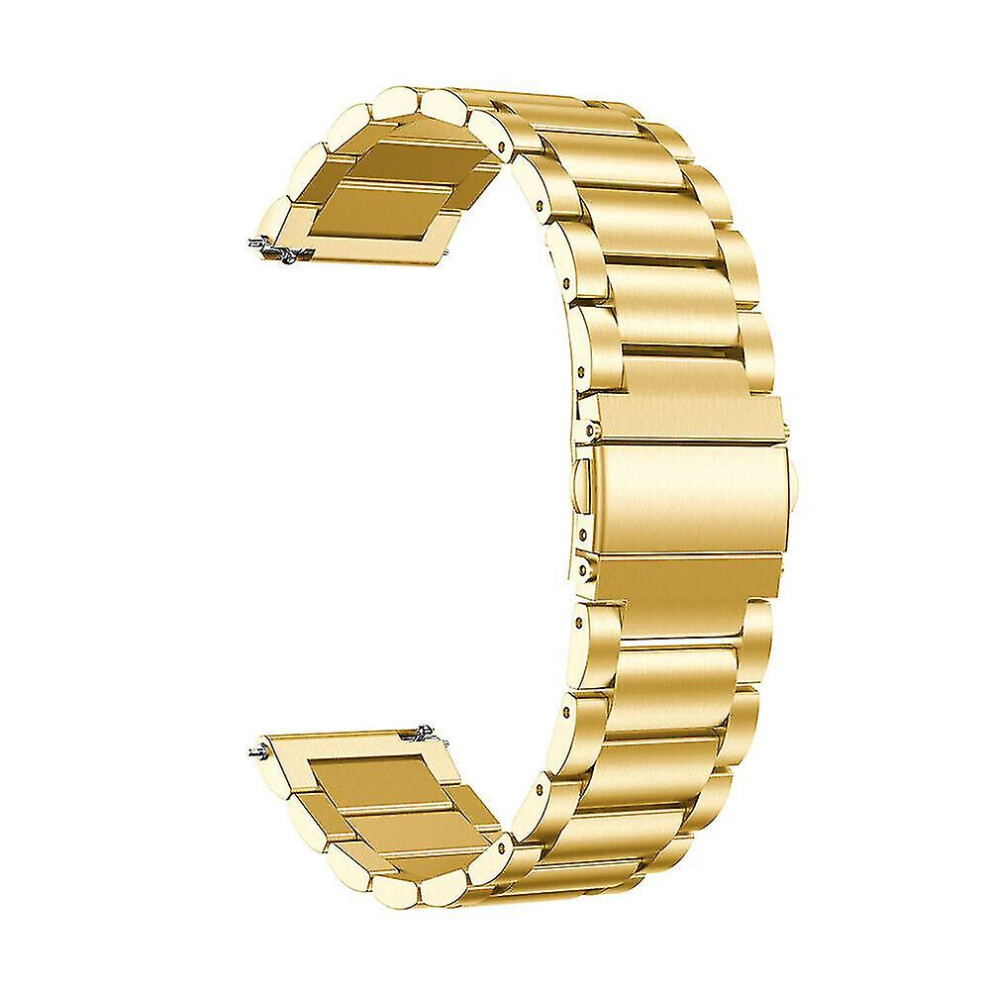 (, 22Mm) Stainless Steel Strap Watch Wrist Band 18Mm 20Mm 22Mm Bracelet Metal Watch Strap Gold 7364070248391