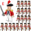 (21pcs-E) 21PCS Imperial governor Marine Minifigure 1