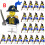 (21pcs-D) 21PCS Imperial governor Marine Minifigure 7