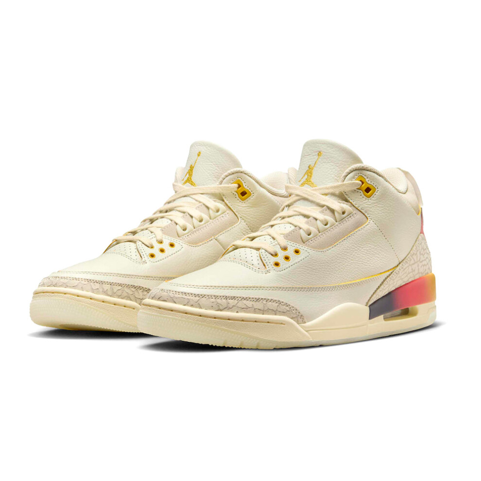 (UK4/EUR36.5/23.5CM) Nike Air Jordan 3 x J Balvin 'Sunset' Men's WMN Trainers