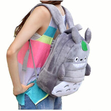 (Large size 35 * 30 * 16cm) Plush Schoolbag Children's Backpack Gifts