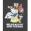 Hello Kitty (Medium) Hello Kitty Cropped Short Sleeved T-Shirt (Womens Grey) 6