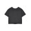 Hello Kitty (Medium) Hello Kitty Cropped Short Sleeved T-Shirt (Womens Grey) 2