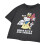 Hello Kitty (Medium) Hello Kitty Cropped Short Sleeved T-Shirt (Womens Grey) 5