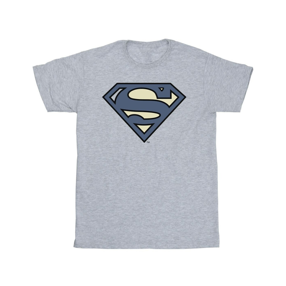 Superman Indigo Blue Logo T-Shirt