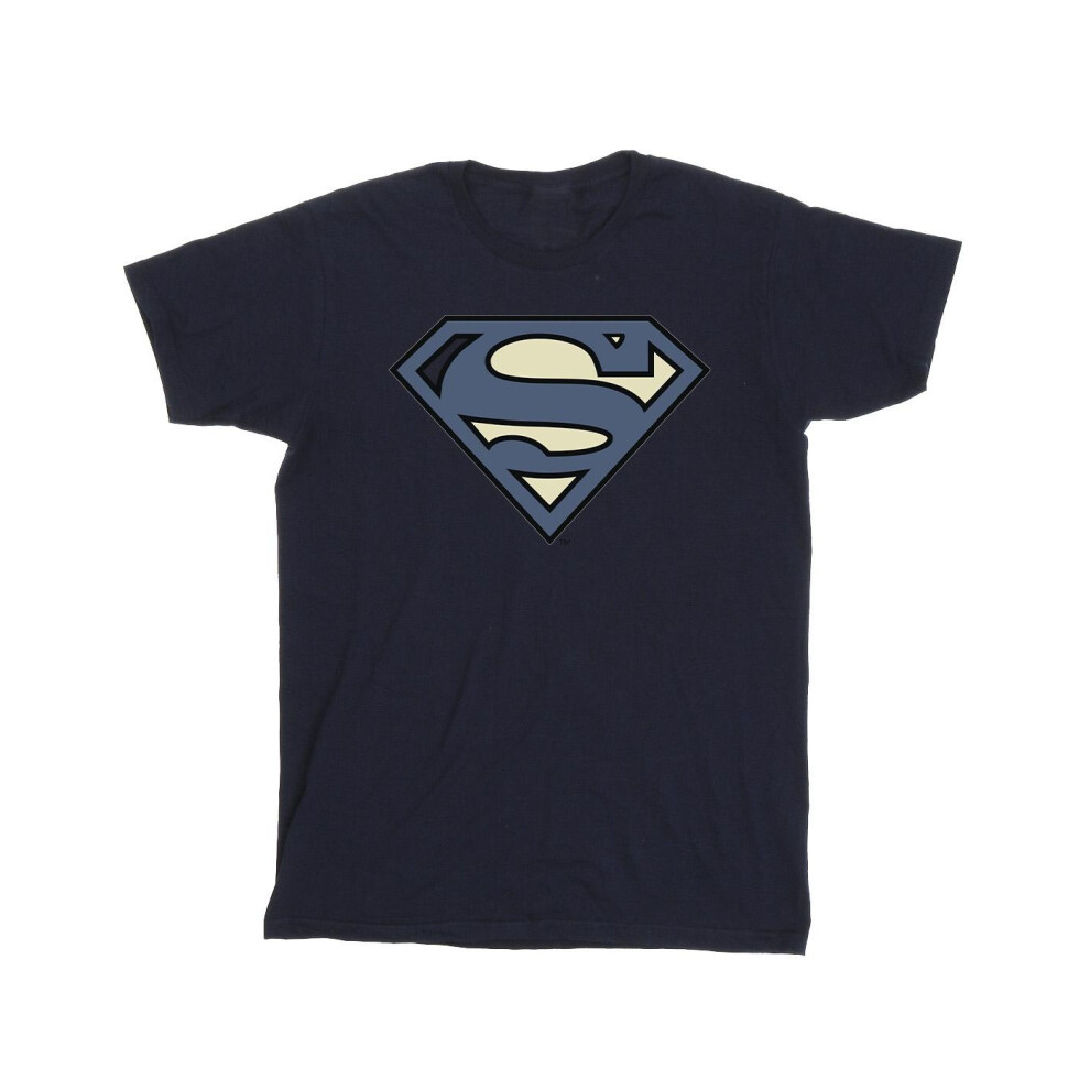 Superman Indigo Blue Logo T-Shirt