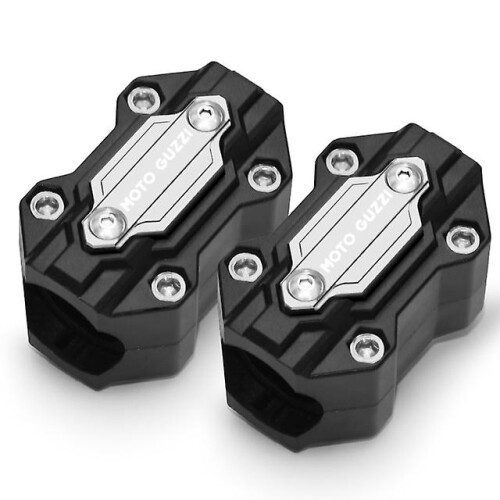 (two titanium) Motorcycle Bumper Trim Block Engine Protection Accessories For Moto Guzzi V85tt V9 Roamer / Bobber / V85 Tt / V7 Stone / Special