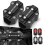 (two black) Motorcycle Bumper Trim Block Engine Protection Accessories For Moto Guzzi V85tt V9 Roamer / Bobber / V85 Tt / V7 Stone / Special 3