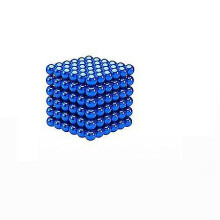 (Blue) 216pcs 3mm Magic Blocks Children Early Education Toy From Chuai Du