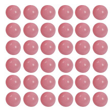 (Pink) 100pcs Ball Pit Balls Thickened Odor-free High Elastic Safe Bite-resistant Entertainment Pe Material Macaron Color Pit Balls Kids Gift