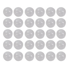 (Clear) 100pcs Ball Pit Balls Thickened Odor-free High Elastic Safe Bite-resistant Entertainment Pe Material Macaron Color Pit Balls Kids Gift