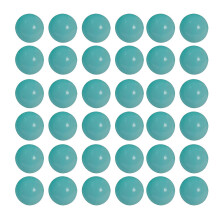 (Sky Blue) 100pcs Ball Pit Balls Thickened Odor-free High Elastic Safe Bite-resistant Entertainment Pe Material Macaron Color Pit Balls Kids Gift