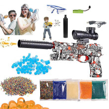 Electric Gel Ball Blaster - Splatter Ball Blaster With 50000 Gel Balls